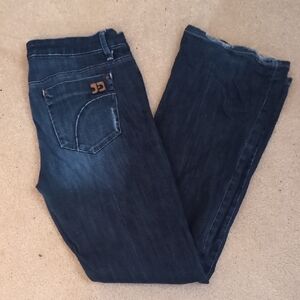 Joe B Dark Blue Women's Boot Cut Jeans